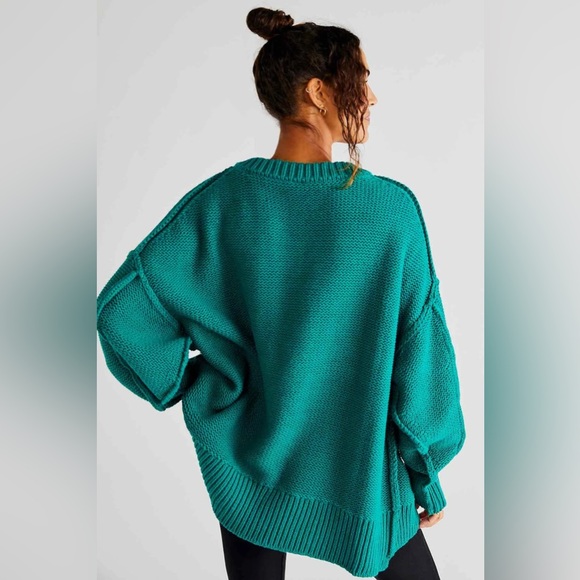 NWT Free People Alli V-neck Mountain View Size M - Picture 3 of 10